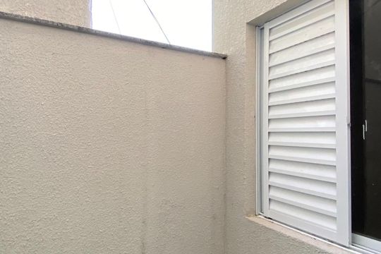 Varanda da sala de apartamento à venda com 2 quartos, 36m² em Vila Santana, São Paulo