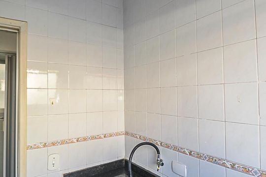 Cozinha e Área de Serviço de kitnet/studio para alugar com 1 quarto, 33m² em Assunção, São Bernardo do Campo