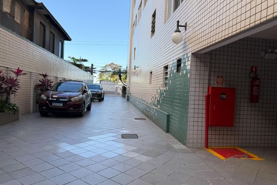 Área comum de apartamento para alugar com 1 quarto, 49m² em Gonzaga, Santos