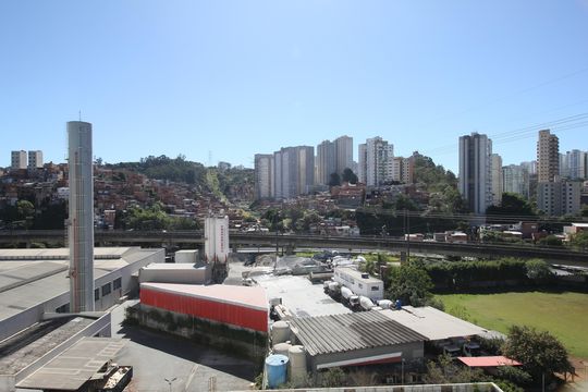 Vista da Sala de apartamento para alugar com 2 quartos, 42m² em Vila Plana, São Paulo
