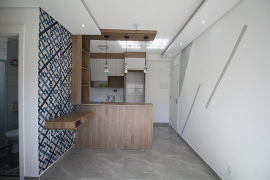Sala de apartamento para alugar com 2 quartos, 42m² em Vila Plana, São Paulo