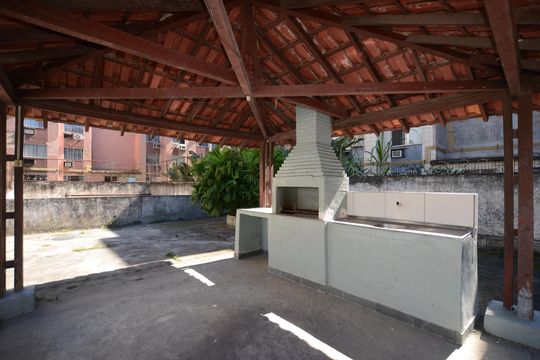 Área comum - Churrasqueira de apartamento à venda com 2 quartos, 47m² em Jardim Sulacap, Rio de Janeiro