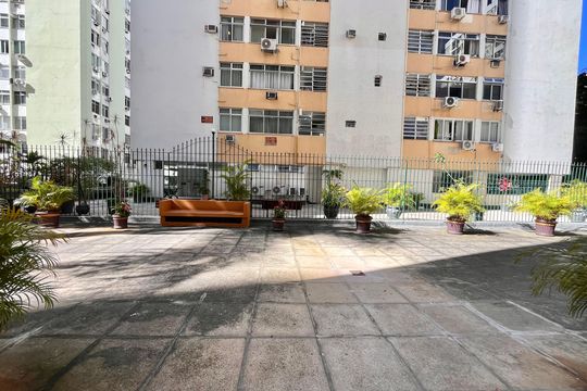 Área comum de apartamento para alugar com 3 quartos, 90m² em Leblon, Rio de Janeiro