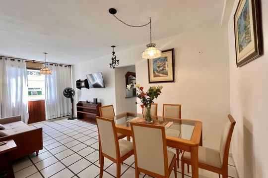 Sala  de apartamento para alugar com 3 quartos, 90m² em Leblon, Rio de Janeiro