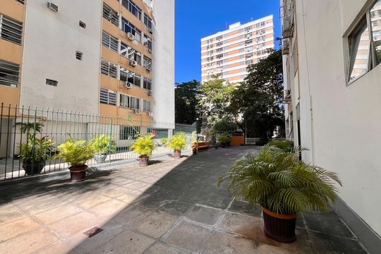 Área comum de apartamento para alugar com 3 quartos, 90m² em Leblon, Rio de Janeiro