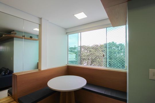 Sala de apartamento à venda com 3 quartos, 105m² em Santa Branca, Belo Horizonte