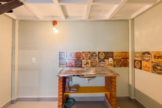 Cozinha de kitnet/studio para alugar com 1 quarto, 27m² em Cambuci, São Paulo