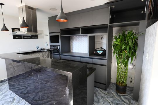 Sala/Cozinha de casa para alugar com 1 quarto, 60m² em Rochdale, Osasco