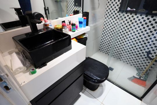 Banheiro 2 de casa para alugar com 1 quarto, 60m² em Rochdale, Osasco