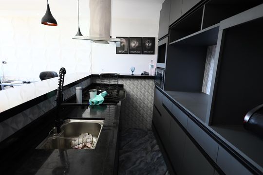 Sala/Cozinha de casa para alugar com 1 quarto, 60m² em Rochdale, Osasco