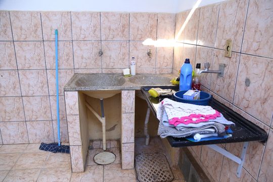 Área de Serviço de casa para alugar com 2 quartos, 75m² em Parque Atheneu, Goiânia