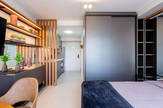 Sala / Quarto de apartamento à venda com 1 quarto, 26m² em Partenon, Porto Alegre