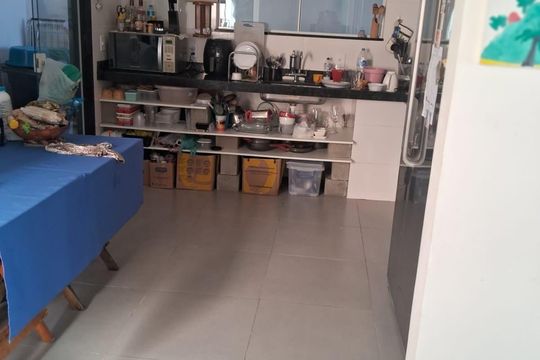 Cozinha de casa à venda com 3 quartos, 140m² em Vargem Grande, Rio de Janeiro