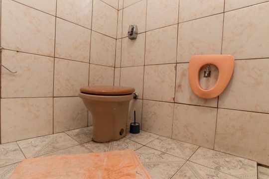Banheiro de casa para alugar com 2 quartos, 90m² em Vila Isolina Mazzei, São Paulo