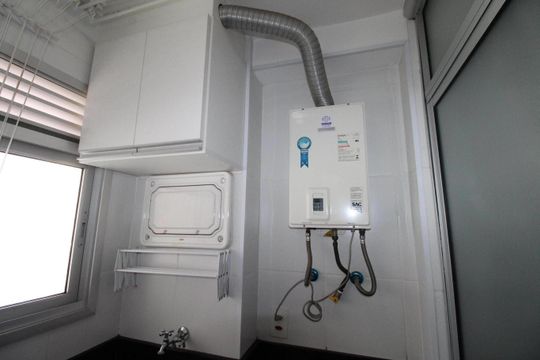 Área de Serviço de apartamento para alugar com 2 quartos, 56m² em Parque Industrial, São José dos Campos