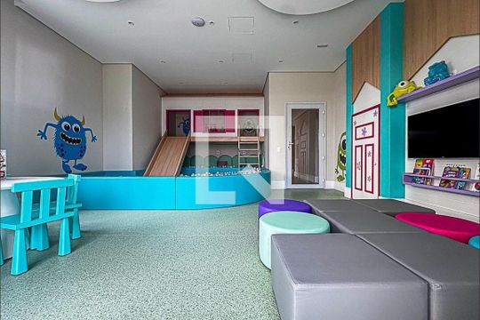 Área comum - Brinquedoteca de apartamento para alugar com 3 quartos, 137m² em Centro, São Bernardo do Campo