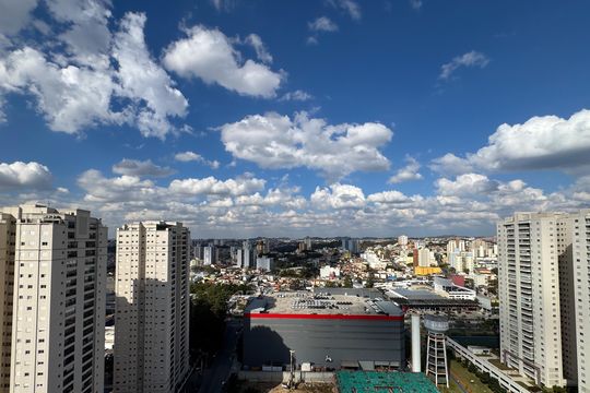Vista - Suíte 3 de apartamento para alugar com 3 quartos, 137m² em Centro, São Bernardo do Campo
