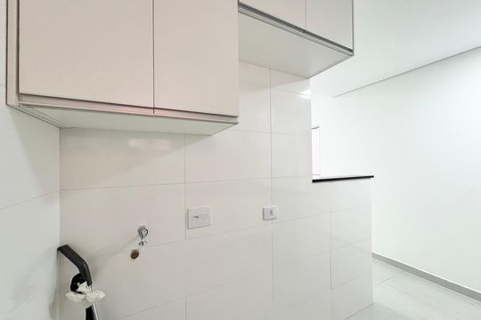 Cozinha e Área de Serviço de casa de condomínio para alugar com 1 quarto, 60m² em Jardim Mangalot, São Paulo