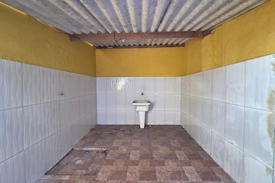 Área de serviço de casa para alugar com 2 quartos, 78m² em Maracanã, Praia Grande