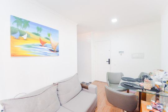Sala de apartamento para alugar com 1 quarto, 42m² em Jardim Iv Centenario, Guarulhos