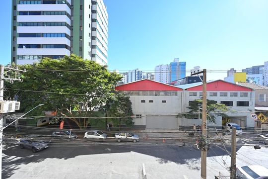 Vista da Sala de apartamento para alugar com 1 quarto, 30m² em Mirandópolis, São Paulo