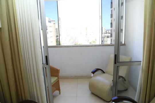 Varanda de apartamento à venda com 2 quartos, 87m² em Setor Central, Goiânia