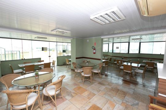 Área comum de apartamento para alugar com 1 quarto, 65m² em Bosque, Campinas