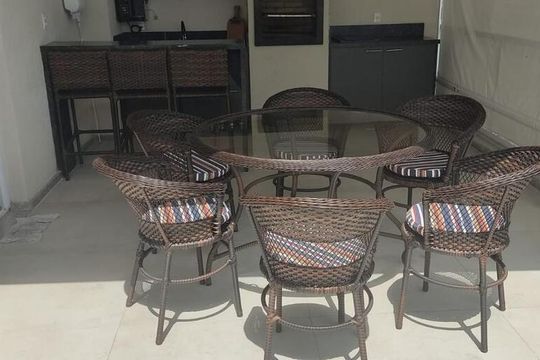 Churrasqueira de apartamento à venda com 4 quartos, 152m² em Campo Grande, Rio de Janeiro