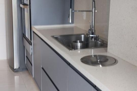 Cozinha de apartamento à venda com 4 quartos, 152m² em Campo Grande, Rio de Janeiro