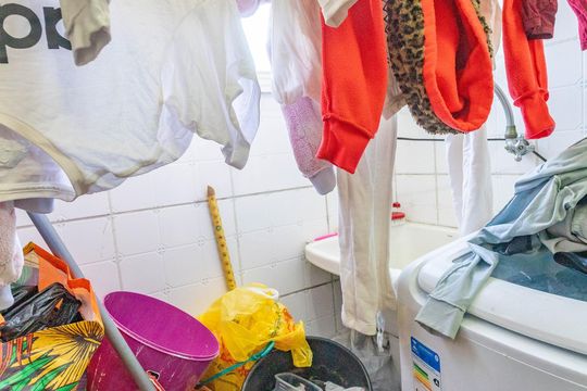 Área de serviço  de apartamento à venda com 2 quartos, 59m² em Centro, Diadema