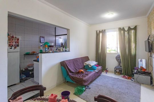 Sala  de apartamento à venda com 2 quartos, 59m² em Centro, Diadema
