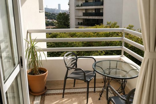 Varanda do Studio de apartamento à venda com 1 quarto, 71m² em Vila Madalena, São Paulo