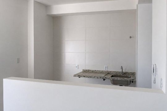 Cozinha de apartamento à venda com 1 quarto, 24m² em Nova Suíça, Belo Horizonte