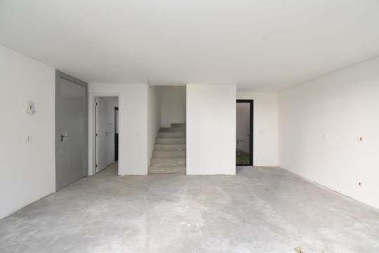 Sala e Cozinha de casa de condomínio à venda com 3 quartos, 136m² em Guabirotuba, Curitiba