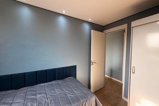 Quarto 1 de apartamento à venda com 2 quartos, 55m² em Parque Uniao, Jundiaí