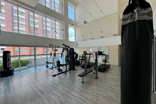 Área comum de apartamento para alugar com 3 quartos, 110m² em Barra da Tijuca, Rio de Janeiro