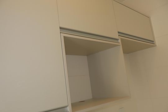 Cozinha de apartamento para alugar com 1 quarto, 40m² em Jardim Avelino, São Paulo