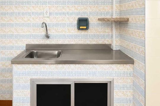 Cozinha de apartamento para alugar com 2 quartos, 58m² em Olaria, Rio de Janeiro