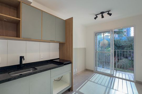 Apartamento para alugar com 1 quarto, 28m² em Campo Belo, São Paulo