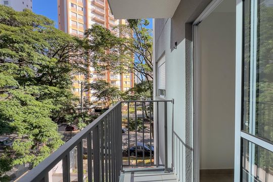 Sacada de apartamento para alugar com 1 quarto, 28m² em Campo Belo, São Paulo