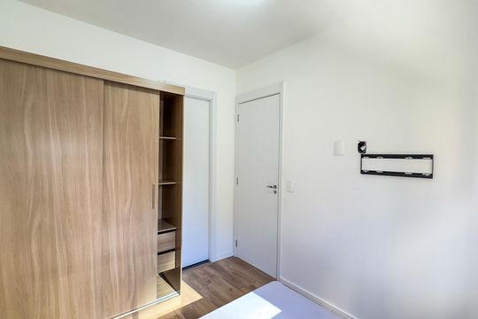 Quarto Suíte de apartamento para alugar com 1 quarto, 28m² em Campo Belo, São Paulo