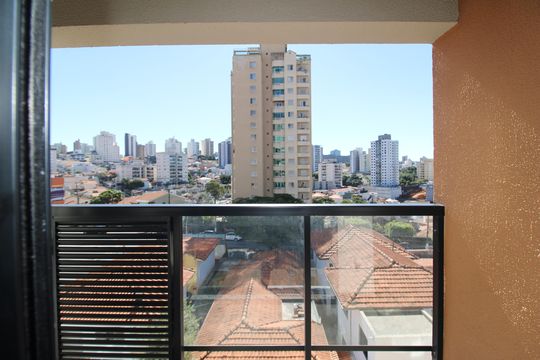 Quarto 1 - Varanda de apartamento à venda com 1 quarto, 30m² em Vila Pauliceia, São Paulo