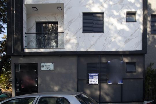 Fachada / Placa de apartamento à venda com 2 quartos, 35m² em Vila Isolina Mazzei, São Paulo