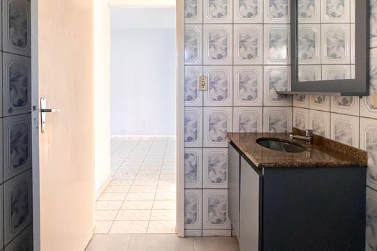 Banheiro Social de apartamento para alugar com 2 quartos, 82m² em Parque Selecta, São Bernardo do Campo