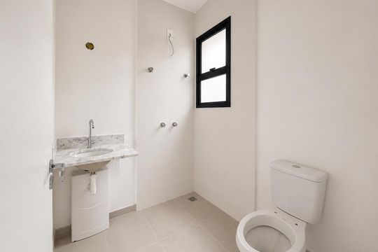 Banheiro  de casa de condomínio à venda com 2 quartos, 89m² em Medeiros, Jundiaí