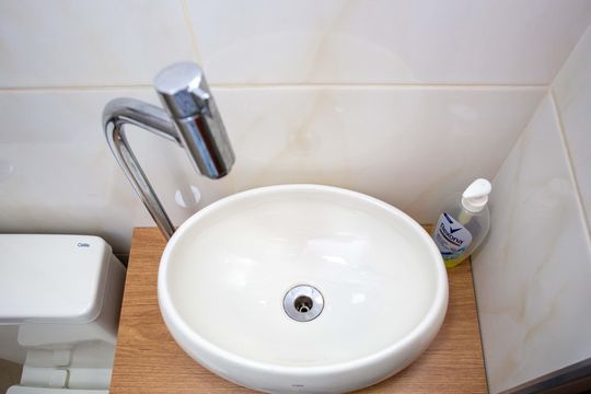 Lavabo de casa para alugar com 3 quartos, 150m² em Taboão, Diadema