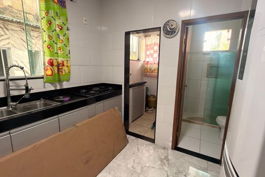Cozinha de casa para alugar com 2 quartos, 80m² em Itatiaia, Duque de Caxias