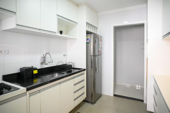 Cozinha de apartamento à venda com 2 quartos, 65m² em Jardim Santa Cruz (sacoma), São Paulo