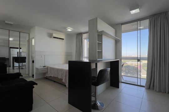 Cozinha de apartamento para alugar com 1 quarto, 38m² em Vila Augusta, Guarulhos