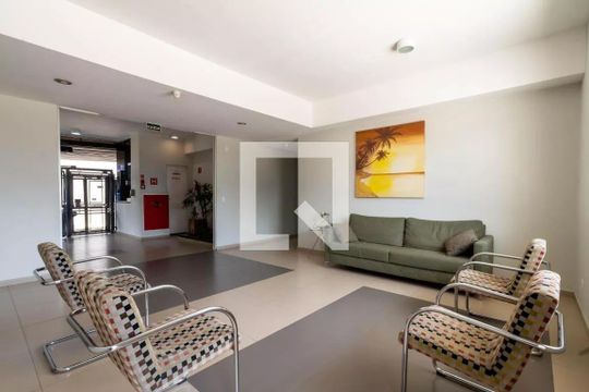 Hall social de apartamento para alugar com 1 quarto, 38m² em Vila Augusta, Guarulhos